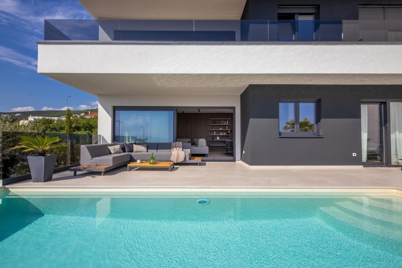 Villa Ameli Apartment With Swimming Pool Rijeka Exteriör bild